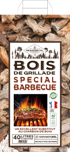 Sac bois de grillage Neandertal 40 L